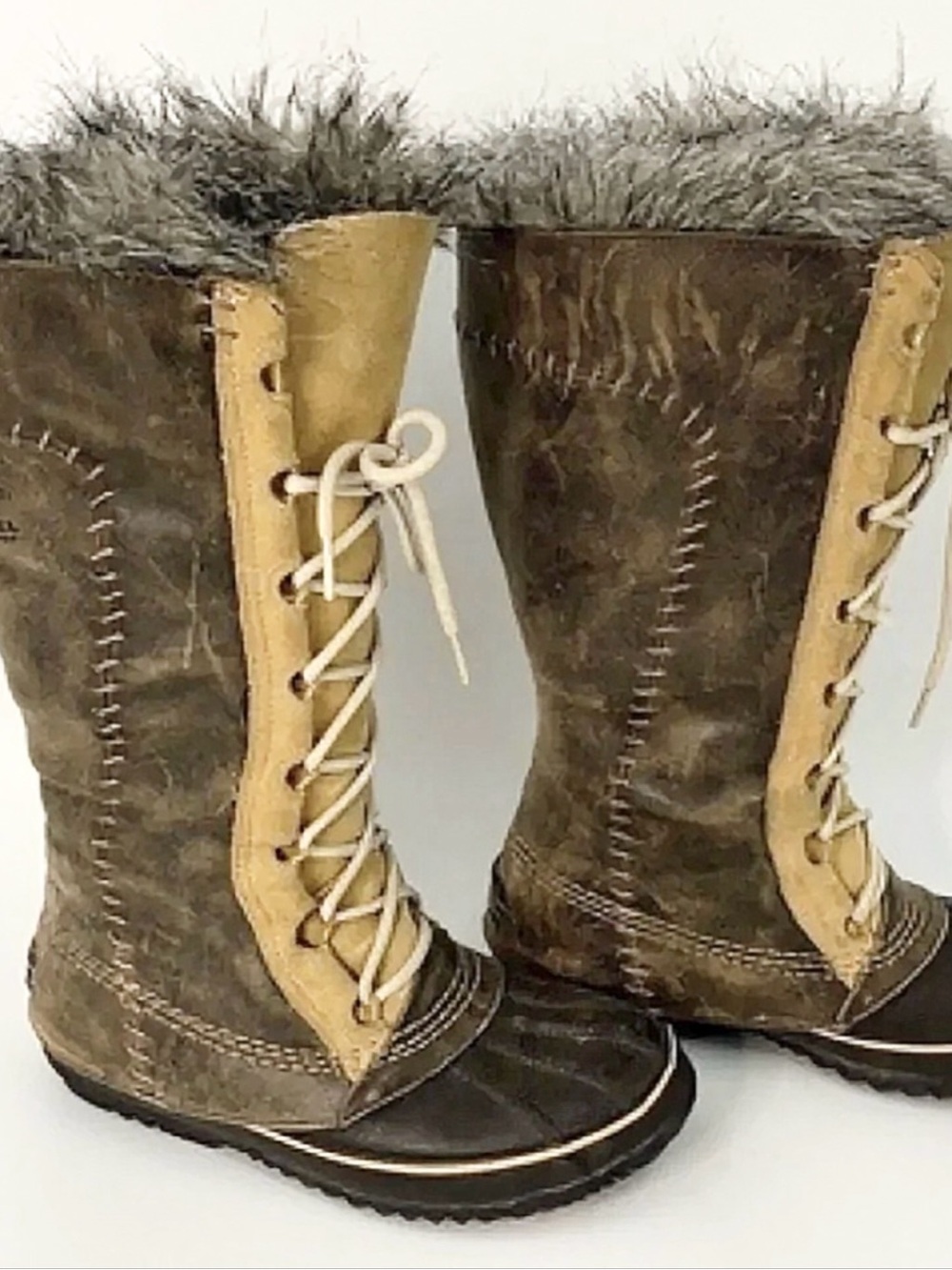 Sorel | Cate the Great Waterproof Tall Leather Boots, Sz 8 / 8.5 ♥ Like new!